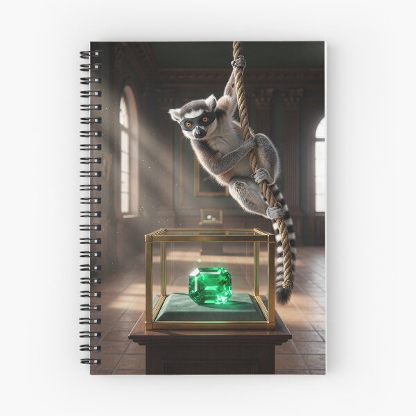 Item preview, Ring-Tailed Lemur Jewel Heist designed and sold by Tridentulus.