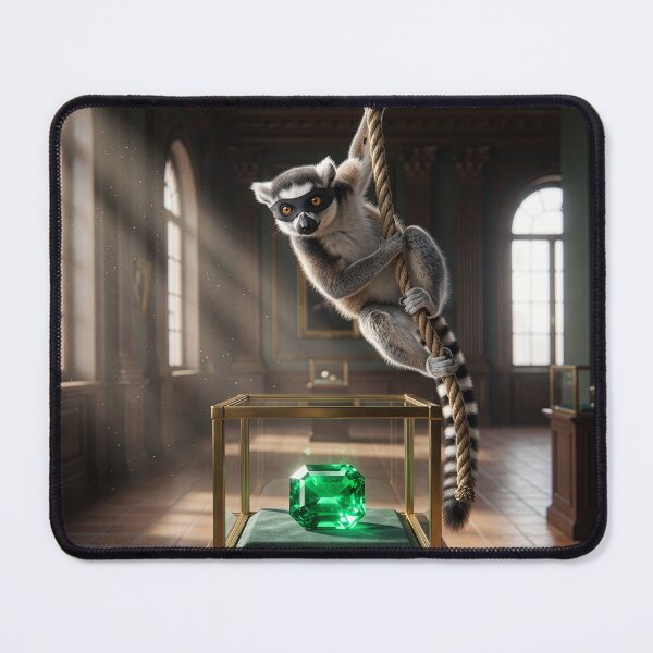 Item preview, Ring-Tailed Lemur Jewel Heist designed and sold by Tridentulus.