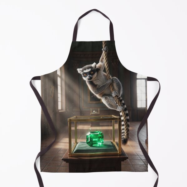 Item preview, Ring-Tailed Lemur Jewel Heist designed and sold by Tridentulus.