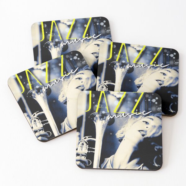 Item preview, Jazz Music Trumpet Vintage Album Art Poster designed and sold by AXENT Designs.