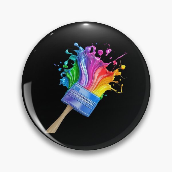 Item preview, Colorful Paintbrush Splash designed and sold by Codavid85.