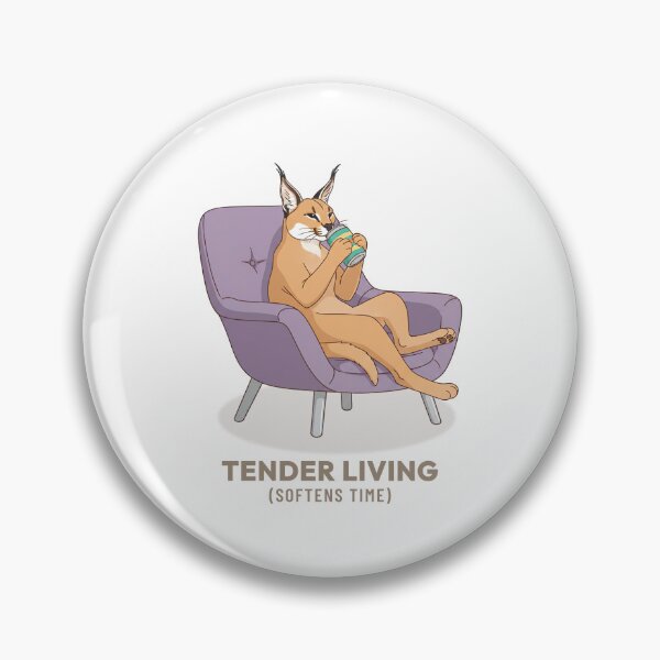 Item preview, Caracal Drinking Soda Vintage Aesthetic designed and sold by COZY VINTAGE animal.