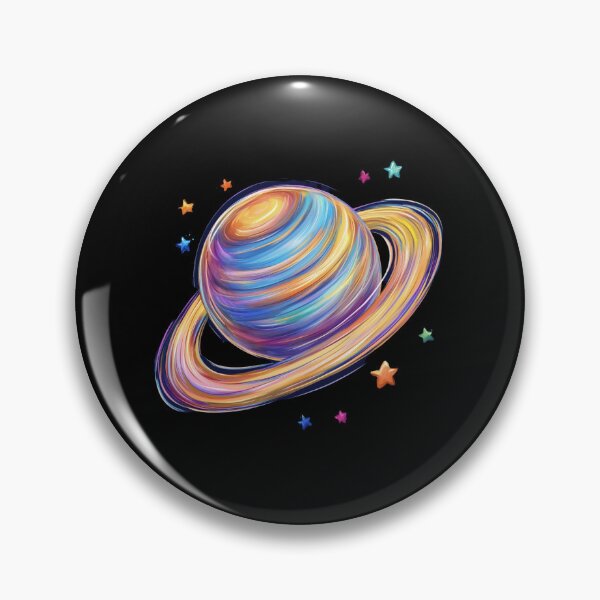 Item preview, Colorful Swirling Planet with Stars designed and sold by Codavid85.