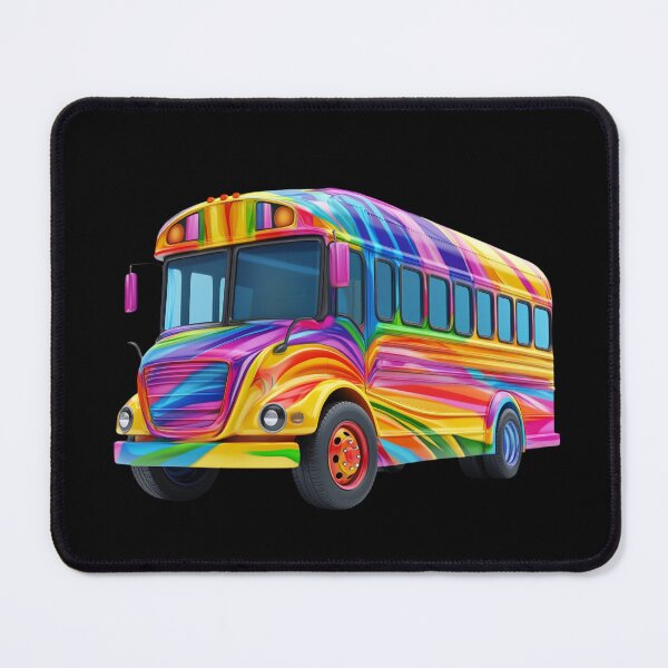 Item preview, Colorful Psychedelic Bus designed and sold by Codavid85.