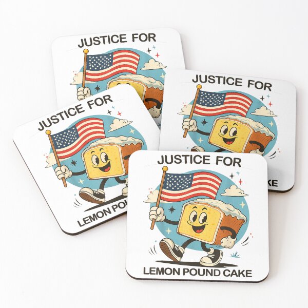 Item preview, Dessert Justice for Lemon Pound Cake designed and sold by goombi-creative.