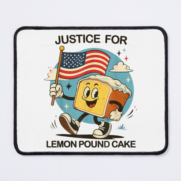 Item preview, Dessert Justice for Lemon Pound Cake designed and sold by goombi-creative.
