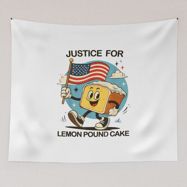 Item preview, Dessert Justice for Lemon Pound Cake designed and sold by goombi-creative.
