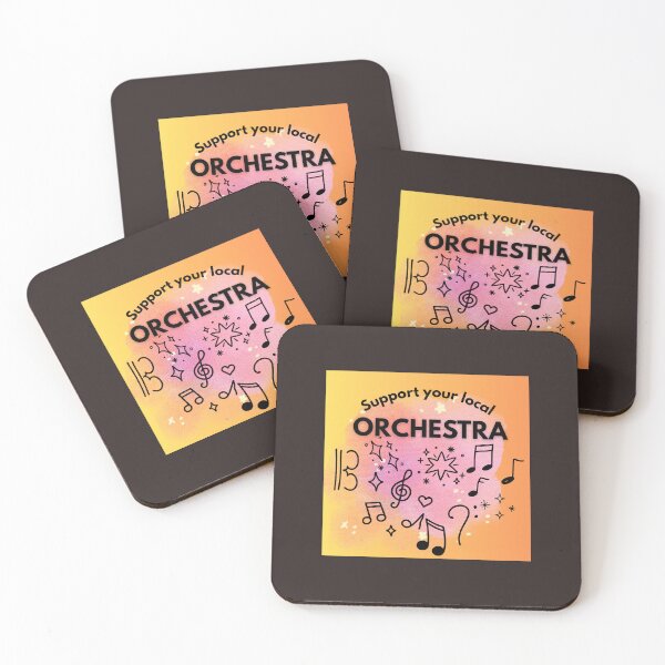 Item preview, Support your local orchestra  designed and sold by 8bitblackcat.