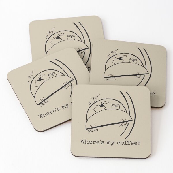 Item preview, Where's My Coffee? designed and sold by Odd-Squared.
