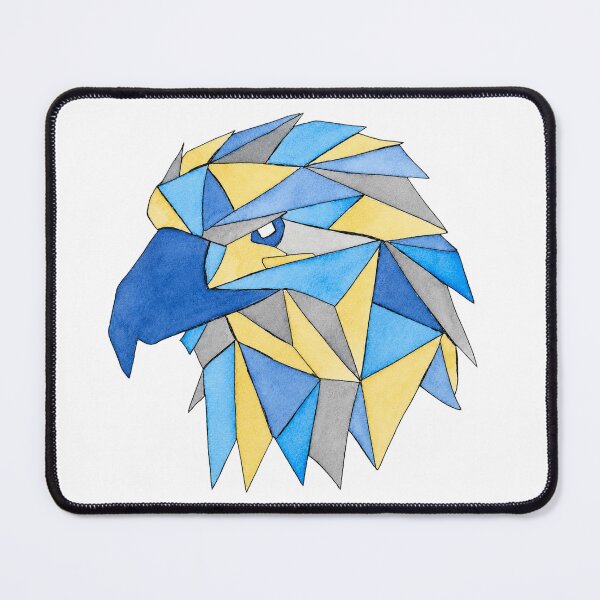 Item preview, Low Poly style Geometric Eagle in watercolor designed and sold by SuperMama1973.
