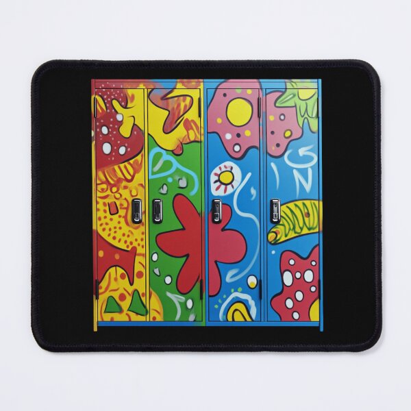 Item preview, Colorful Abstract Locker Design designed and sold by Codavid85.