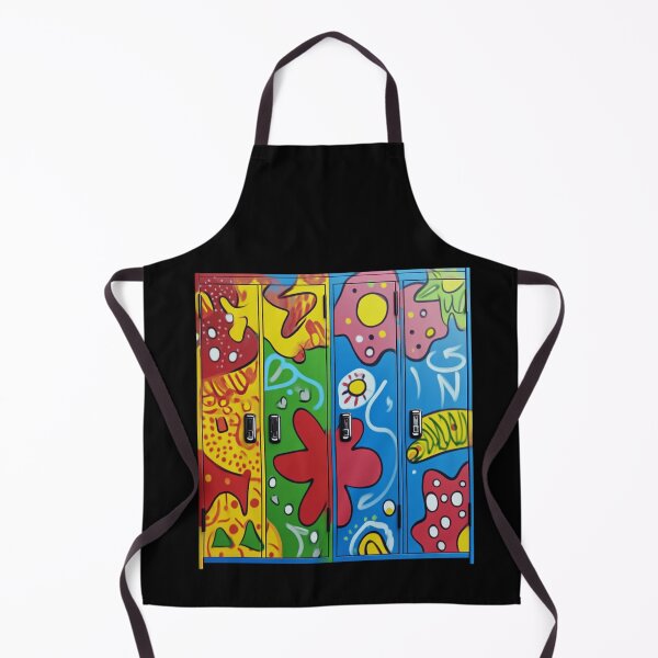 Item preview, Colorful Abstract Locker Design designed and sold by Codavid85.