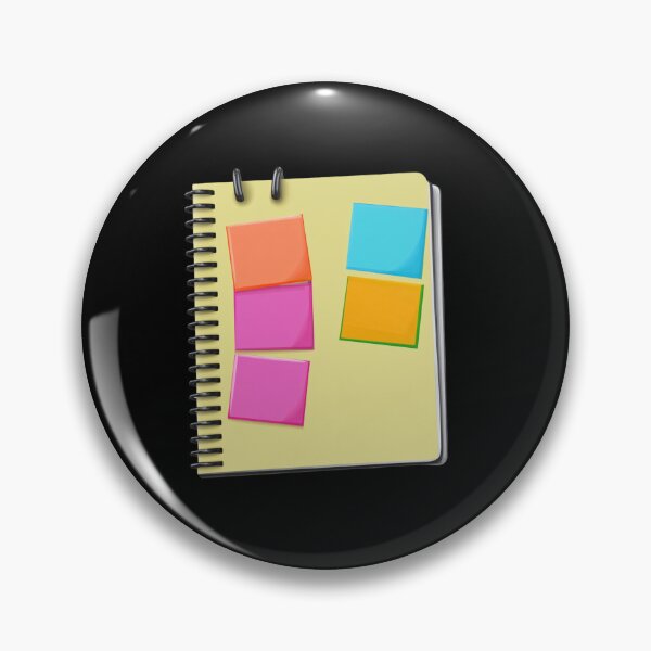 Item preview, Colorful Sticky Notes on Notebook designed and sold by Codavid85.