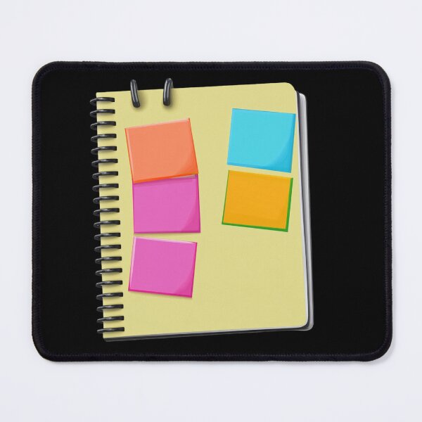 Item preview, Colorful Sticky Notes on Notebook designed and sold by Codavid85.