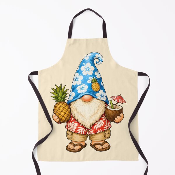 Item preview, Tropical Pineapple Gnome Coconut Escape designed and sold by Victor Shadehorn.