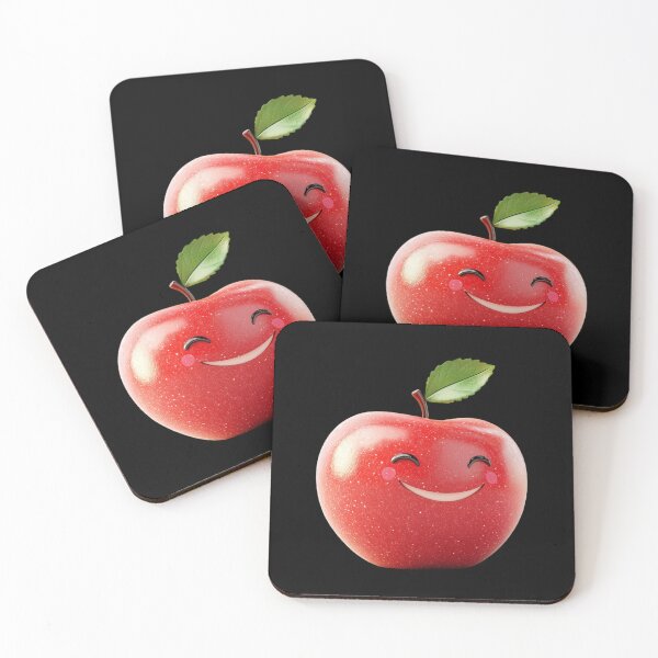 Item preview, Smiling Cartoon Apple designed and sold by Codavid85.