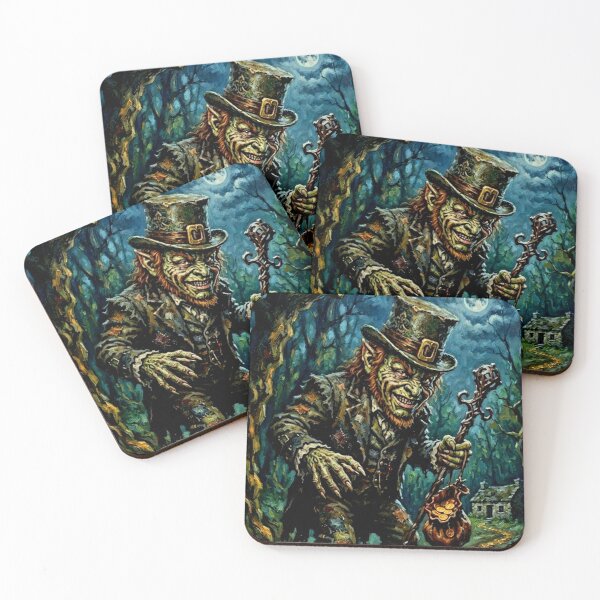 Item preview, Leprechaun Returns Celtic Horror Fine Art Tribute designed and sold by Art's Diner.