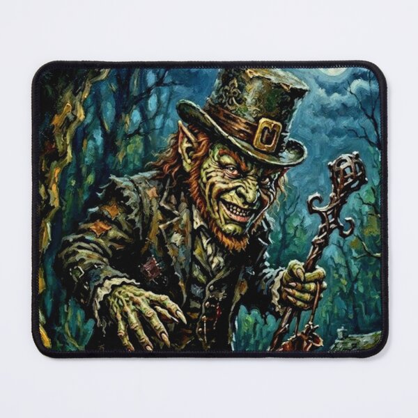 Item preview, Leprechaun Returns Celtic Horror Fine Art Tribute designed and sold by Art's Diner.