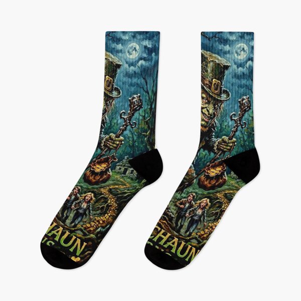 Item preview, Leprechaun Returns Celtic Horror Fine Art Tribute designed and sold by Art's Diner.