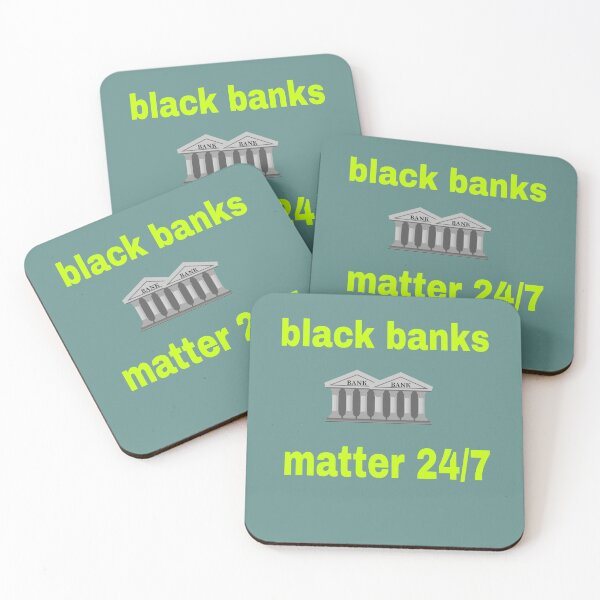 Item preview, black banks matter 24/7 clothing accessories. designed and sold by blackbankmatter.