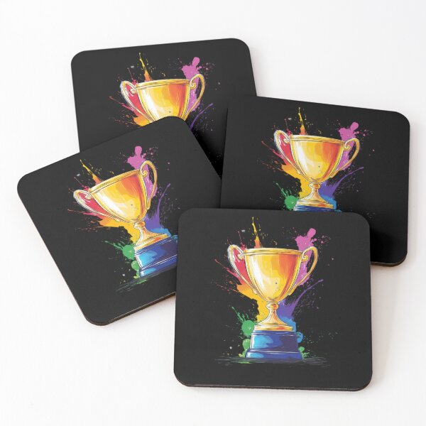 Item preview, Vibrant Trophy Splash designed and sold by Codavid85.
