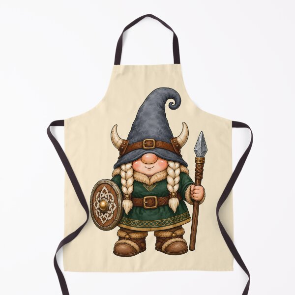 Item preview, Shieldmaiden Gnome of the Nordic North designed and sold by Victor Shadehorn.