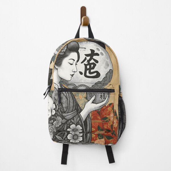 Item preview, Geisha Profile designed and sold by VintageArtByIda.