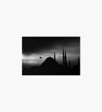 mosque istanbul turkey Art Board