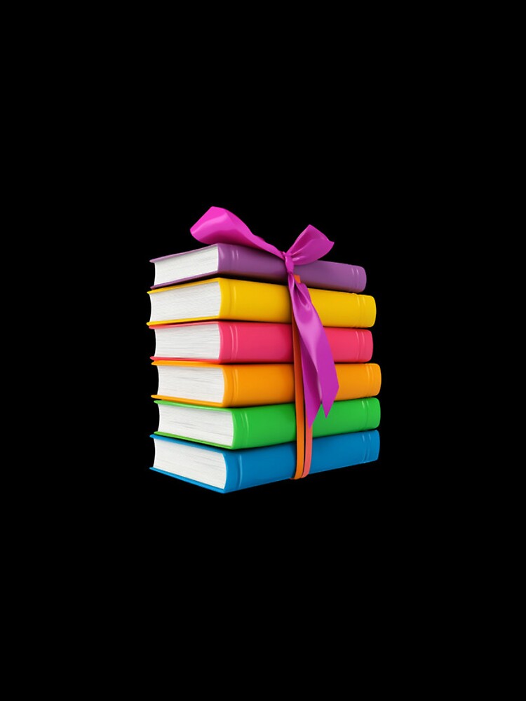 Thumbnail 4 of 4, iPhone Case, Colorful Gift Wrapped Book Stack designed and sold by Codavid85.