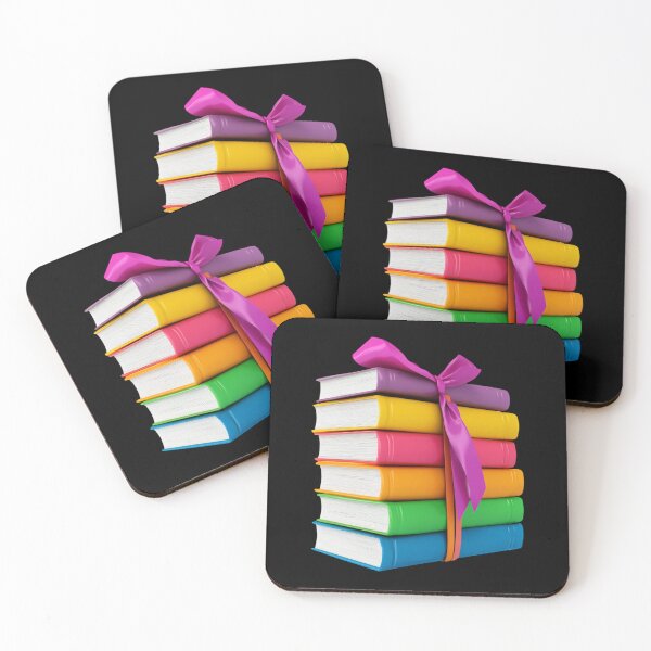 Item preview, Colorful Gift Wrapped Book Stack designed and sold by Codavid85.