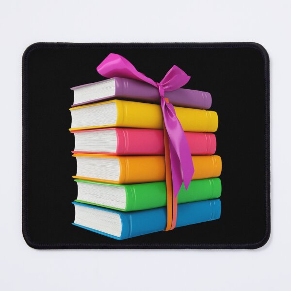 Item preview, Colorful Gift Wrapped Book Stack designed and sold by Codavid85.