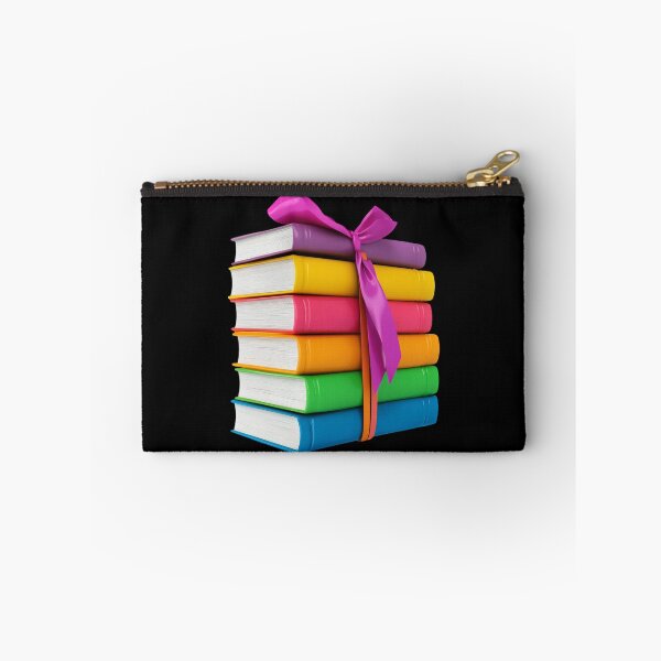 Artikelvorschau, Buntes, in Geschenkpapier verpacktes Bücherstapel entworfen und verkauft von Codavid85.