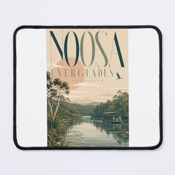 Item preview, Noosa Everglades Sunshine Coast Queensland Wetlands designed and sold by Places On Earth.