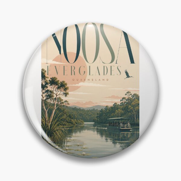 Item preview, Noosa Everglades Sunshine Coast Queensland Wetlands designed and sold by Places On Earth.