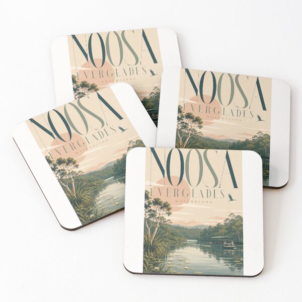 Item preview, Noosa Everglades Sunshine Coast Queensland Wetlands designed and sold by Places On Earth.