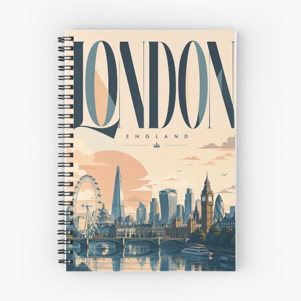 Item preview, London England Skyline with Westminster and River Thames designed and sold by Places On Earth.