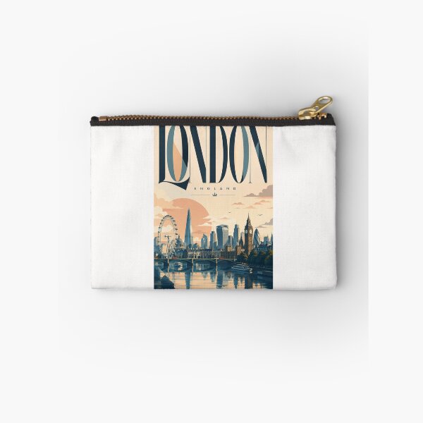 Item preview, London England Skyline with Westminster and River Thames designed and sold by Places On Earth.