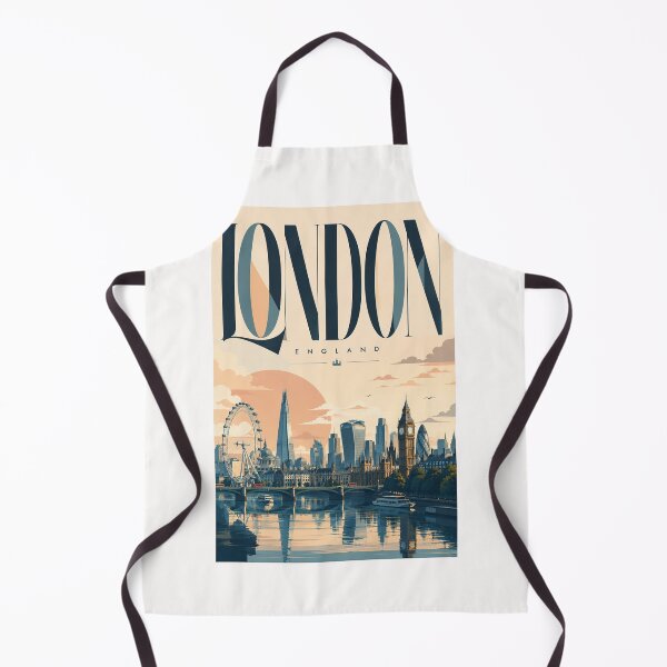Item preview, London England Skyline with Westminster and River Thames designed and sold by Places On Earth.