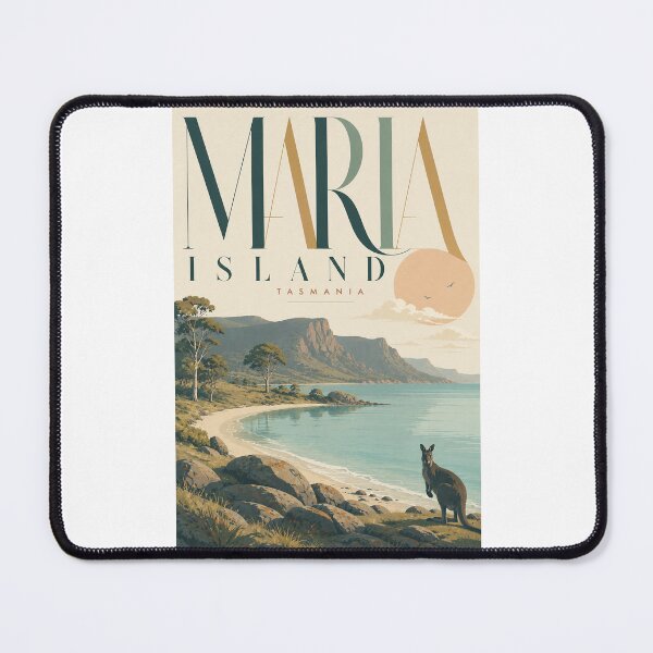 Item preview, Maria Island Tasmania Coastline with Tasman Sea designed and sold by Places On Earth.
