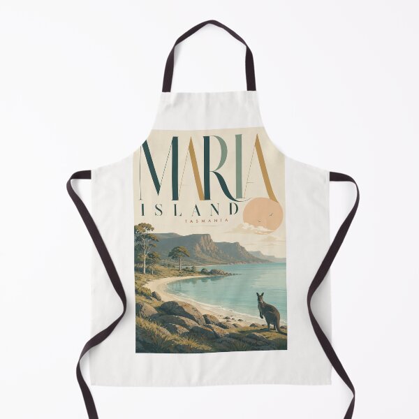 Item preview, Maria Island Tasmania Coastline with Tasman Sea designed and sold by Places On Earth.