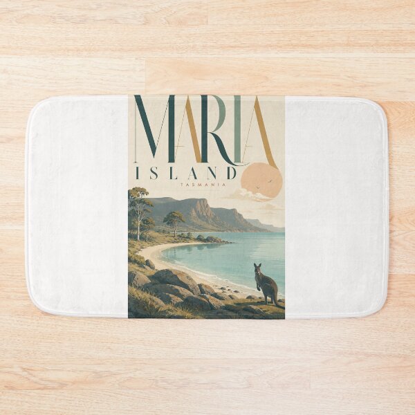 Item preview, Maria Island Tasmania Coastline with Tasman Sea designed and sold by Places On Earth.