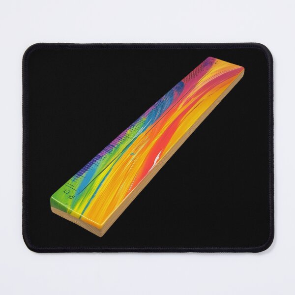 Item preview, Vibrant Rainbow Ruler designed and sold by Codavid85.