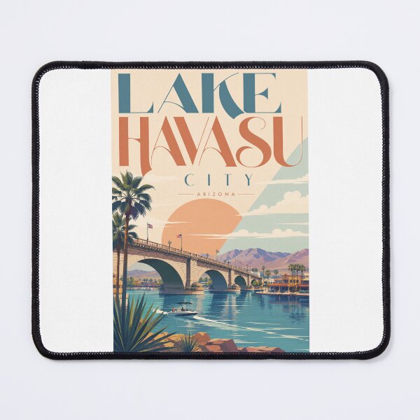 Item preview, Lake Havasu City Arizona with London Bridge designed and sold by Places On Earth.