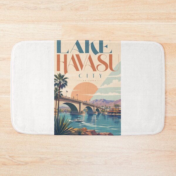 Item preview, Lake Havasu City Arizona with London Bridge designed and sold by Places On Earth.
