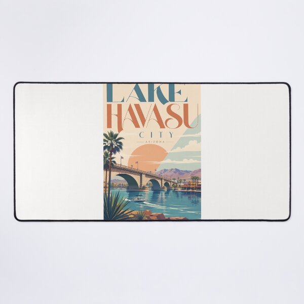 Item preview, Lake Havasu City Arizona with London Bridge designed and sold by Places On Earth.
