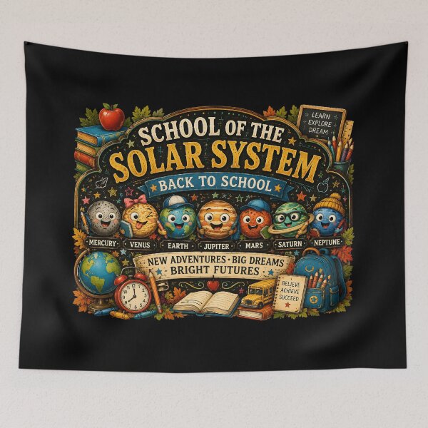 Item preview, School Of The Solar System designed and sold by DestenyStore.