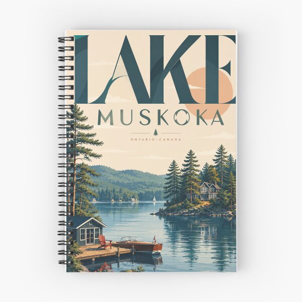 Item preview, Lake Muskoka Ontario Cottage Country Canada designed and sold by Places On Earth.