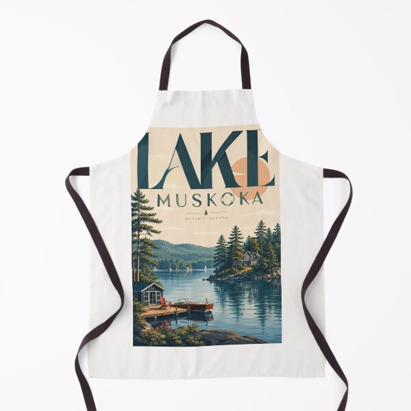 Item preview, Lake Muskoka Ontario Cottage Country Canada designed and sold by Places On Earth.