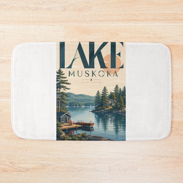 Item preview, Lake Muskoka Ontario Cottage Country Canada designed and sold by Places On Earth.
