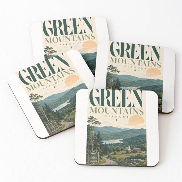 Item preview, Green Mountains Vermont New England Landscape designed and sold by Places On Earth.